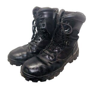 Rocky Mens 8" Alpha Force Black Waterproof Tactical Military Combat Boots 12W